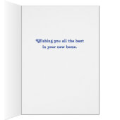 Pop art bubble wrap housewarming card (Inside (Right))