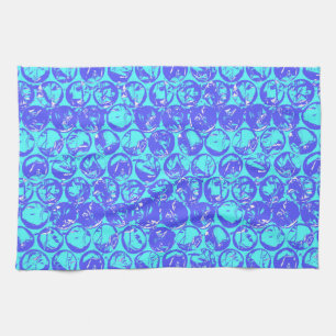 Pop art bubble wrap towel