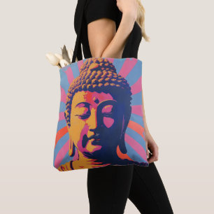 Pop Art Buddha Tote Bag