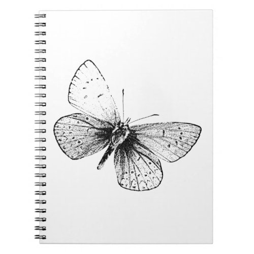 Pop Art Butterfly Notebook