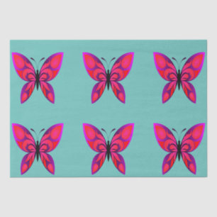 Pop Art Butterfly Tissue Paper