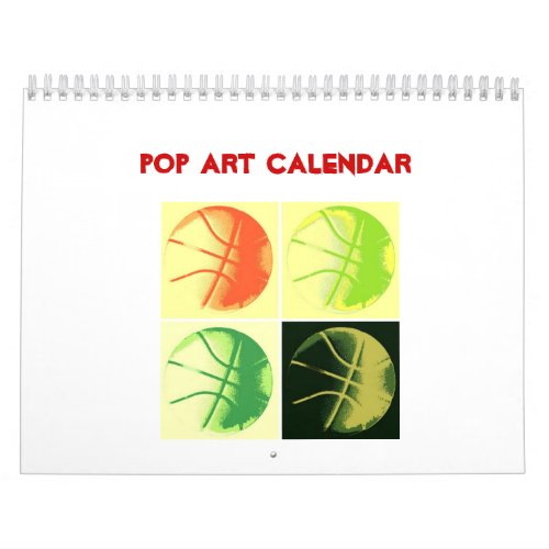 Pop Art Calendar