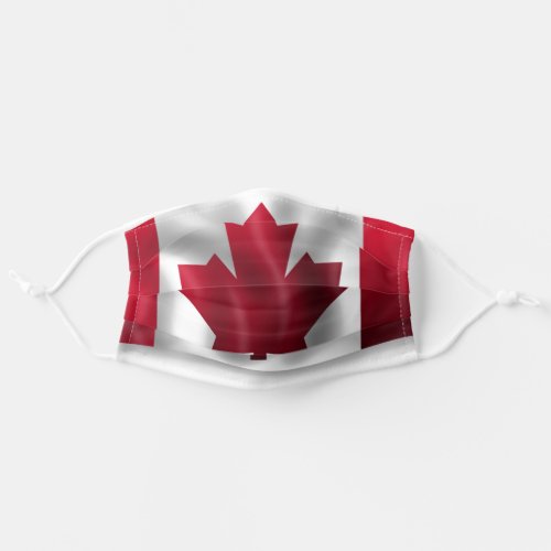 Pop Art Canadian Flag National Canada Adult Cloth Face Mask