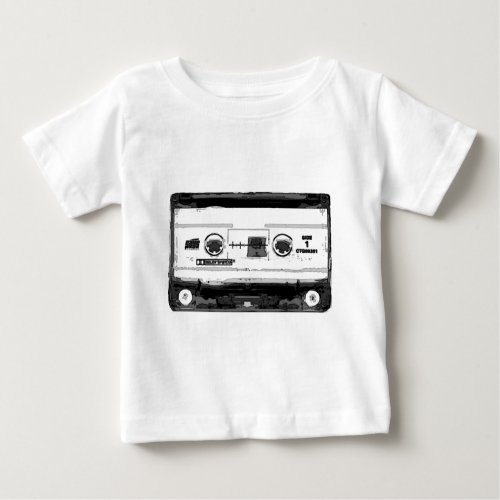 Pop Art Cassette Baby T_Shirt