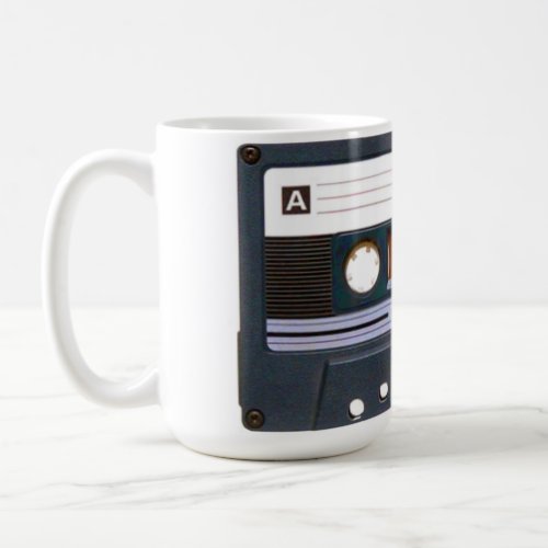 Pop Art Cassette Coffee Mug