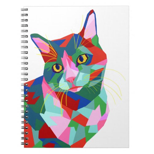 Pop Art Cat Notebook