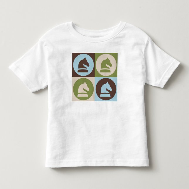 Pop Art Chess Toddler T-shirt (Front)