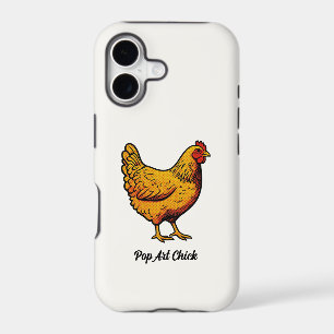 Pop Art Chick, modern retro design iPhone 17 Case