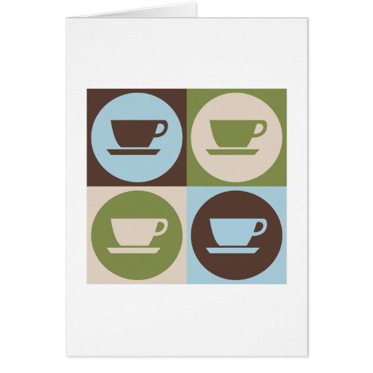 Pop Art Coffee Cards (Front)
