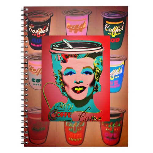 Pop Art Coffee Notebook