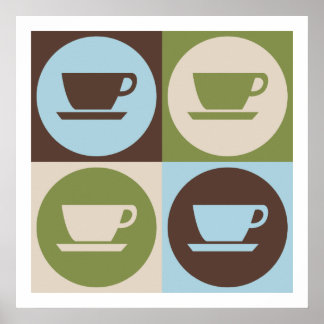 Pop Art Coffee Poster