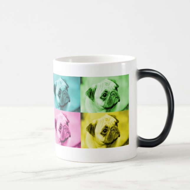 pop art color morph mug  (Right)