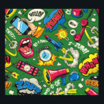 Pop Art: Colorful Comic Seamless Poster<br><div class="desc">Pop art colorful seamless pattern with comic speech bubbles wordings open mouth dynamite phone megaphone alarm clock purse bomb Vintage illustration Step into the pop art era with colorful seamless patterns featuring comic speech bubbles and wordings. Pop art colorful seamless pattern with comic speech bubbles wordings open mouth dynamite phone...</div>