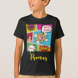 Pop art comic kid T-Shirt