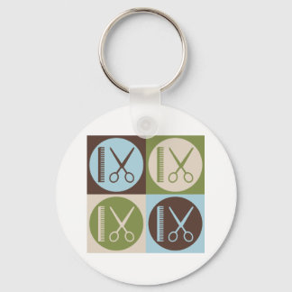 Pop Art Cosmetology Keychain