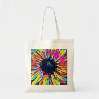 Pop Art design on a reusable tote Bag