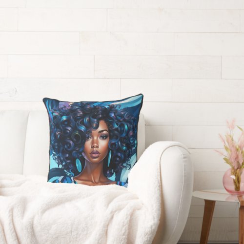 Pop Art Diva Essentials Diva Inspired Throw Pillow