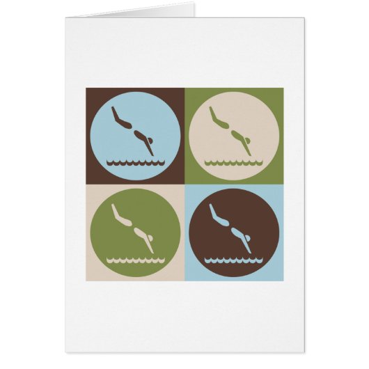 Pop Art Diving Cards (Front)