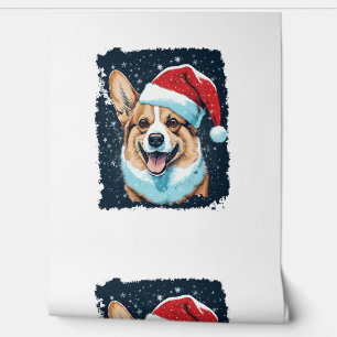 Pop Art Dog Christmas Corgi Wallpaper