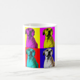 pop art dog Coffee Mug