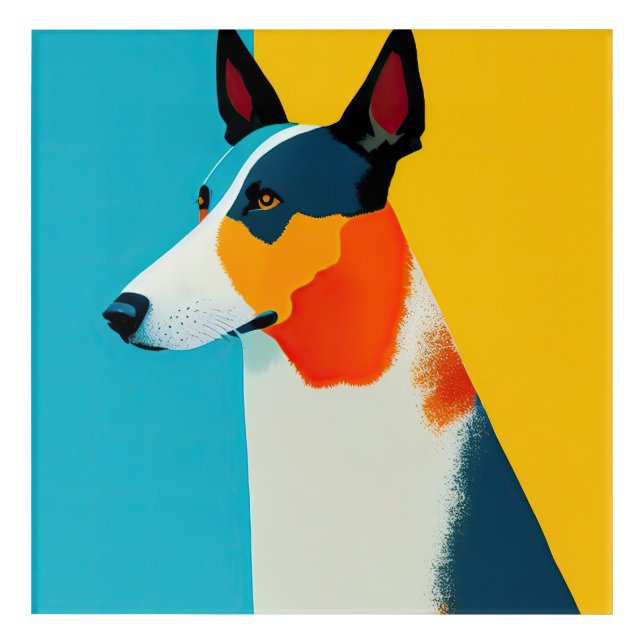 Pop Art Dog Portrait (Front)