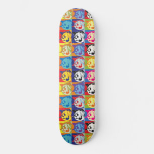 Pop Art Dogecoin Skateboard