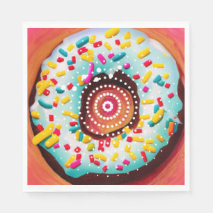 Pop Art Donut Napkins