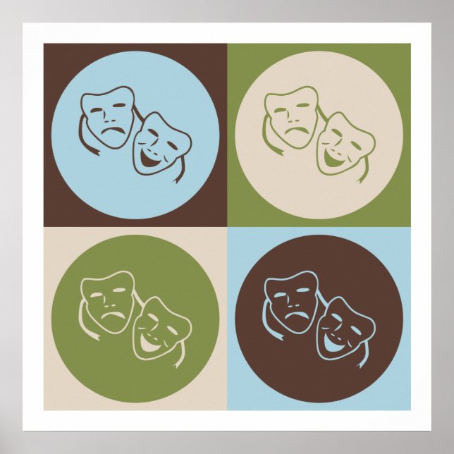 Pop Art Drama Poster (Front)