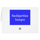 Pop Art Dreidel Cards (Back Horizontal)