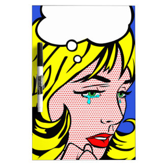 Pop Art Dry Erase Board