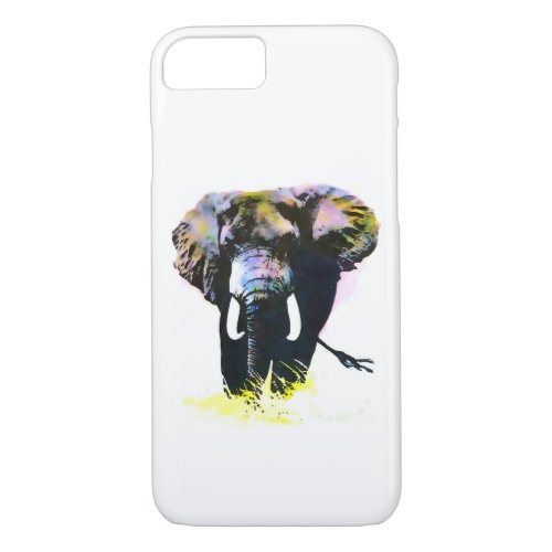 Pop Art Elephant iPhone 7 Case