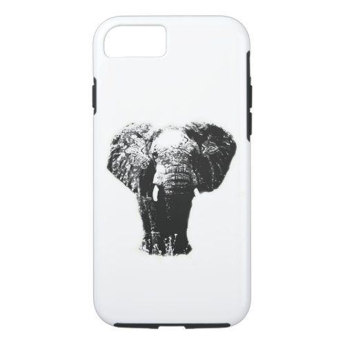 Pop Art Elephant Tough iPhone 7 Case