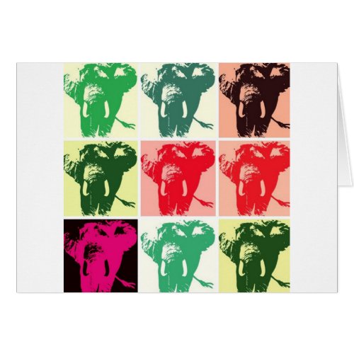 Pop Art Elephants