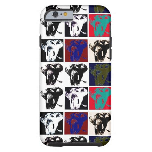 Pop Art Elephants Tough iPhone 6 Case