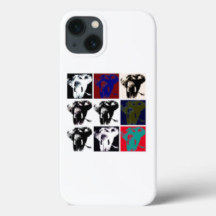 Pop Art Elephants iPhone 13 Case