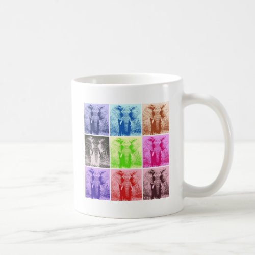 Pop Art Elephants Coffee Mug