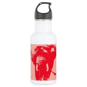 Pop Art Elephants Stainless Steel Water Bottle