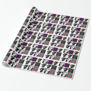 Pop Art Elephants Wrapping Paper