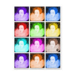 Pop Art Elizabeth I Postcard