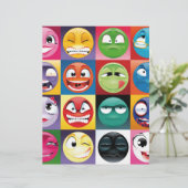pop art emojis (Standing Front)
