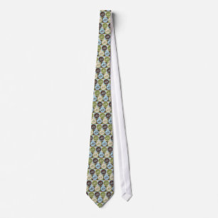 Pop Art Evolutionary Biology Neck Tie