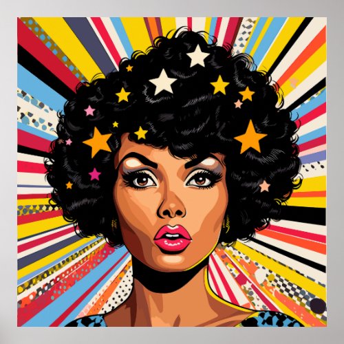 Pop Art Explosion Poster