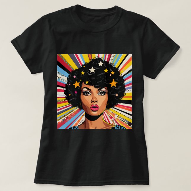 Pop Art Explosion T-Shirt (Design Front)