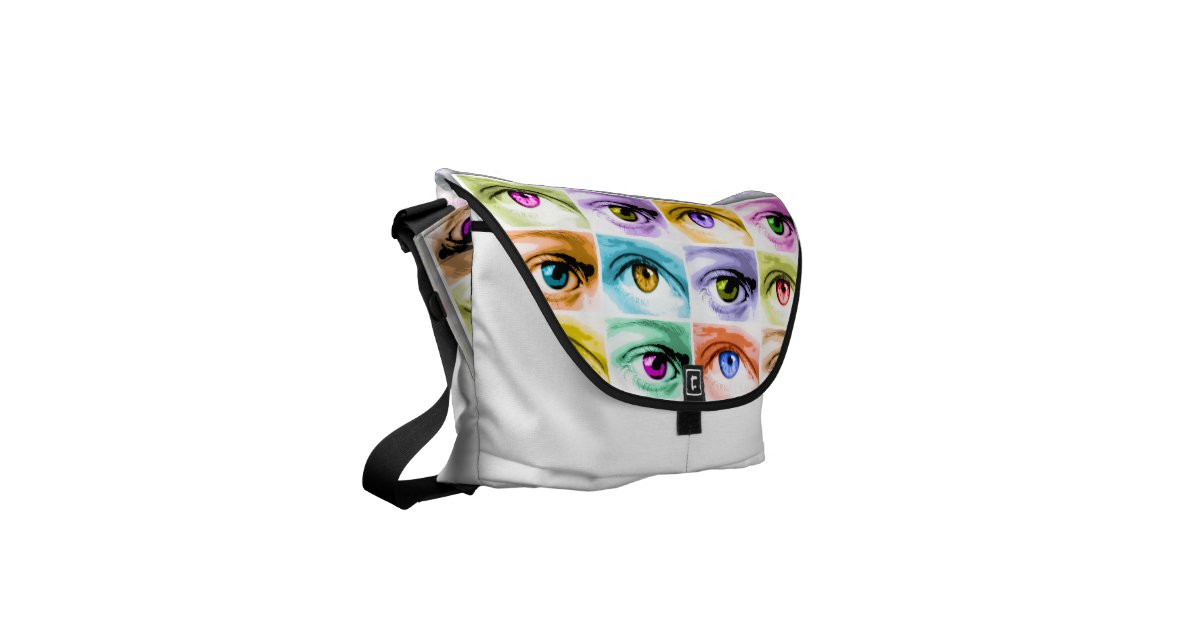 Pop Art EYE MESSENGER BAG