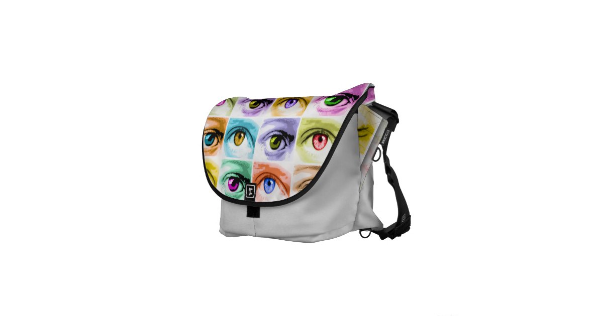 Pop Art EYE MESSENGER BAG