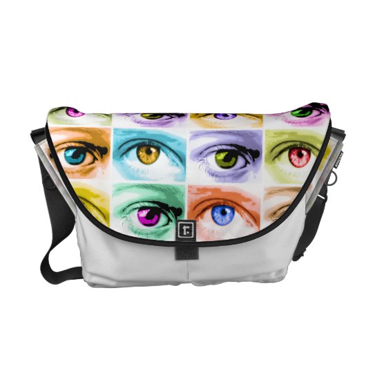 Pop Art EYE MESSENGER BAG