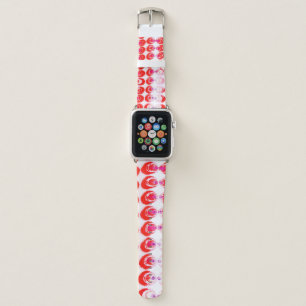 Pop art fabric apple watch band