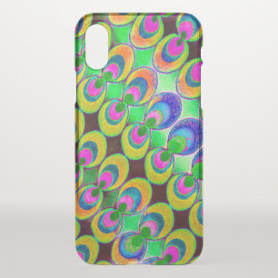 Pop art fabric iPhone XS case