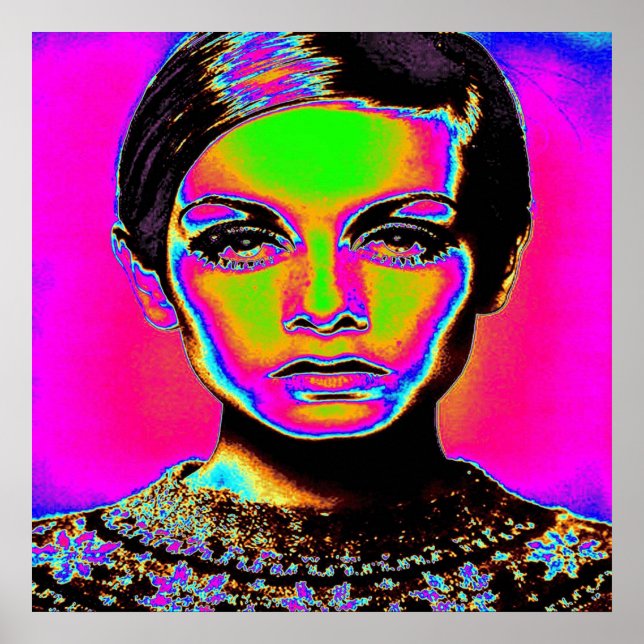 Pop Art Fashion Poster (Front)