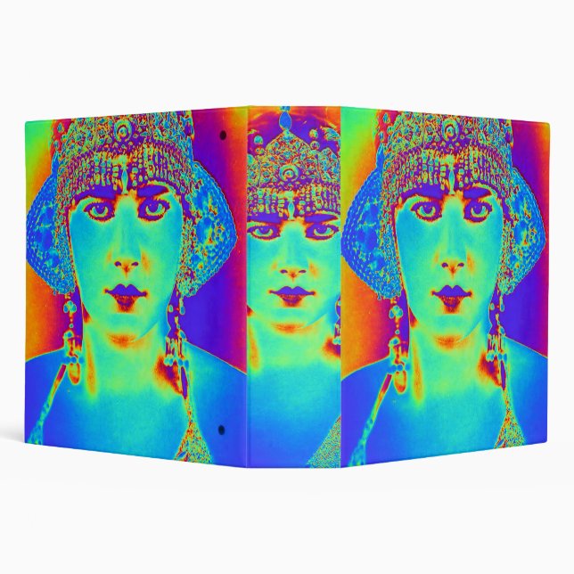 Pop Art Flapper Binder (Background)